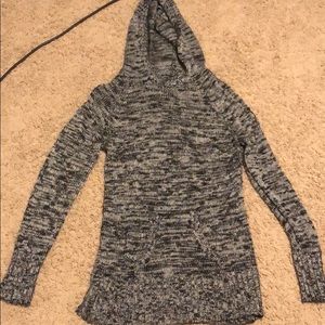 Knitted long sleeve/ hoodie